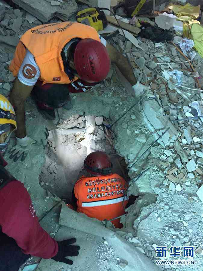 （國(guó)際）（7）愛琴海地震致土耳其、希臘至少27人死亡